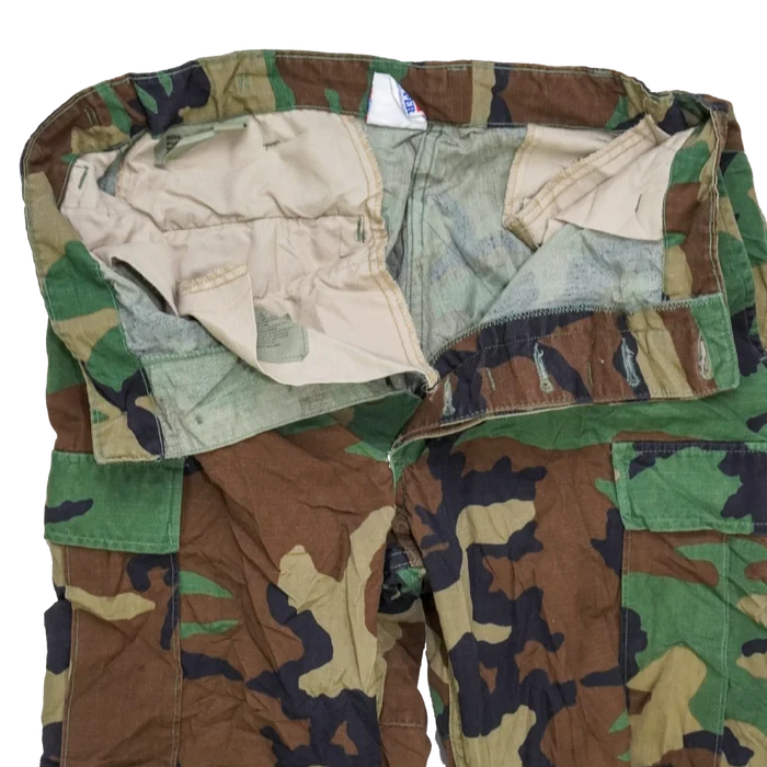 Tru-Spec Woodland Ripstop BDU Trousers - Medium Long - Tru-Spec - Combat Trousers