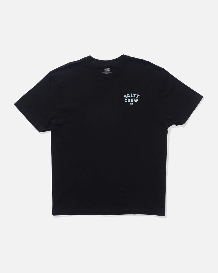 Salty crew T-SHIRTS S/S Ulua Classic Ss Tee - Black in Black