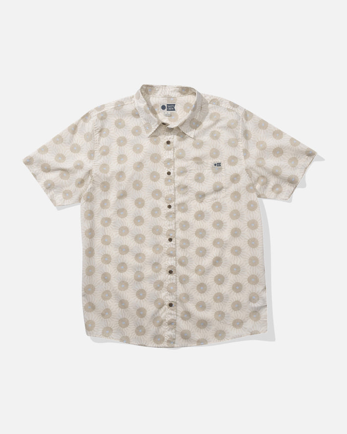 Salty crew WOVEN SHIRTS Uni Farm Ss Woven - Salt in Salt