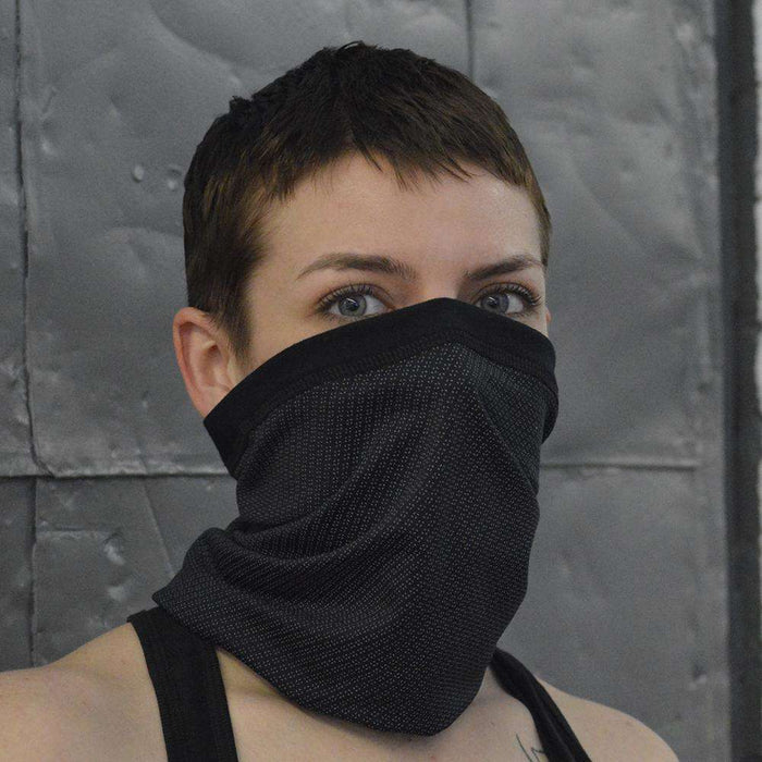 Unisex Reflective Neck Scruff in Flo Lime