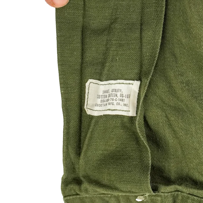 US Air Force OG-107 Short Sleeve Utility Shirt - 15.5x33, Medium - US Air Force Surplus - Field Shirts