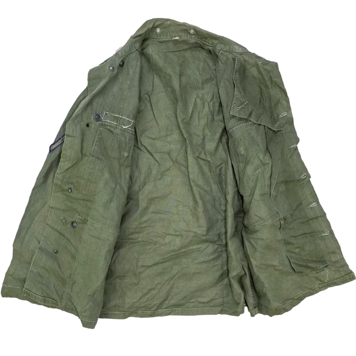 US Army Korean War Era P43 HBT Utility Shirt - 38R, Medium - US Army Surplus - Field Shirts