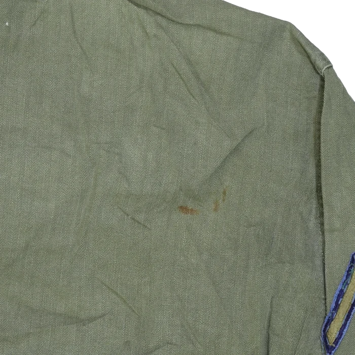 US Army Korean War Era P43 HBT Utility Shirt - 38R, Medium - US Army Surplus - Field Shirts