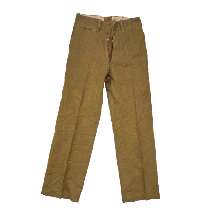 US WW2 M1937 Wool Trousers - 30x31, Small - US Army Surplus - Dress Trousers