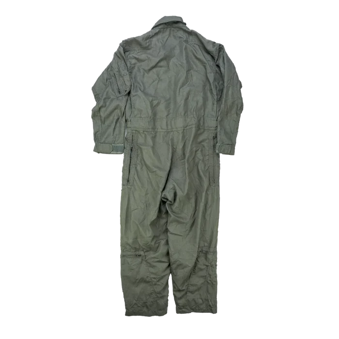 USGI CWU-27/P Olive Flyers Coveralls - 38S, Medium - US Army Surplus - Overalls