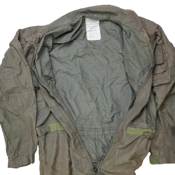 USGI CWU-27/P Olive Flyers Coveralls - 40R, Medium - US Army Surplus - Overalls