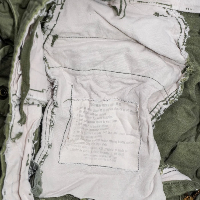 USGI M-1951 Field Shell Trousers - Medium - US Army Surplus - Combat Trousers