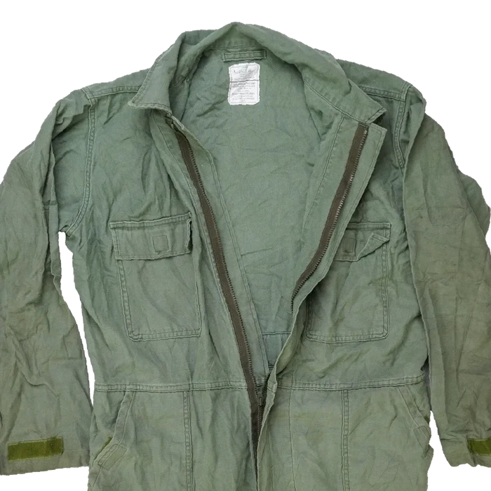 USGI Olive Utility Coveralls - Large - US Army Surplus - Overalls
