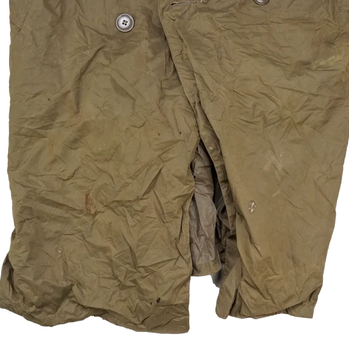 USGI Taupe Shade No. 179 Nylon Raincoat - 38R, Medium, Item 2 - US Army Surplus - Rain Jackets