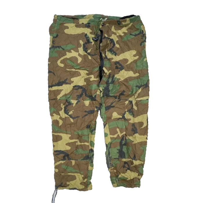 USGI Woodland Gore-Tex Trousers - Large Regular - US Army Surplus - Rain Trousers
