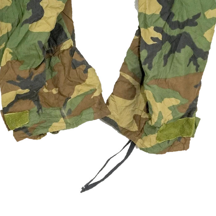 USGI Woodland Gore-Tex Trousers - Large Regular - US Army Surplus - Rain Trousers