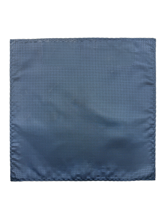 Varick Navy Textured Pocket Square