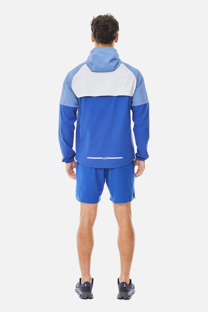Vista Windbreaker - Space Blue/Blue Essence/Pixel Grey