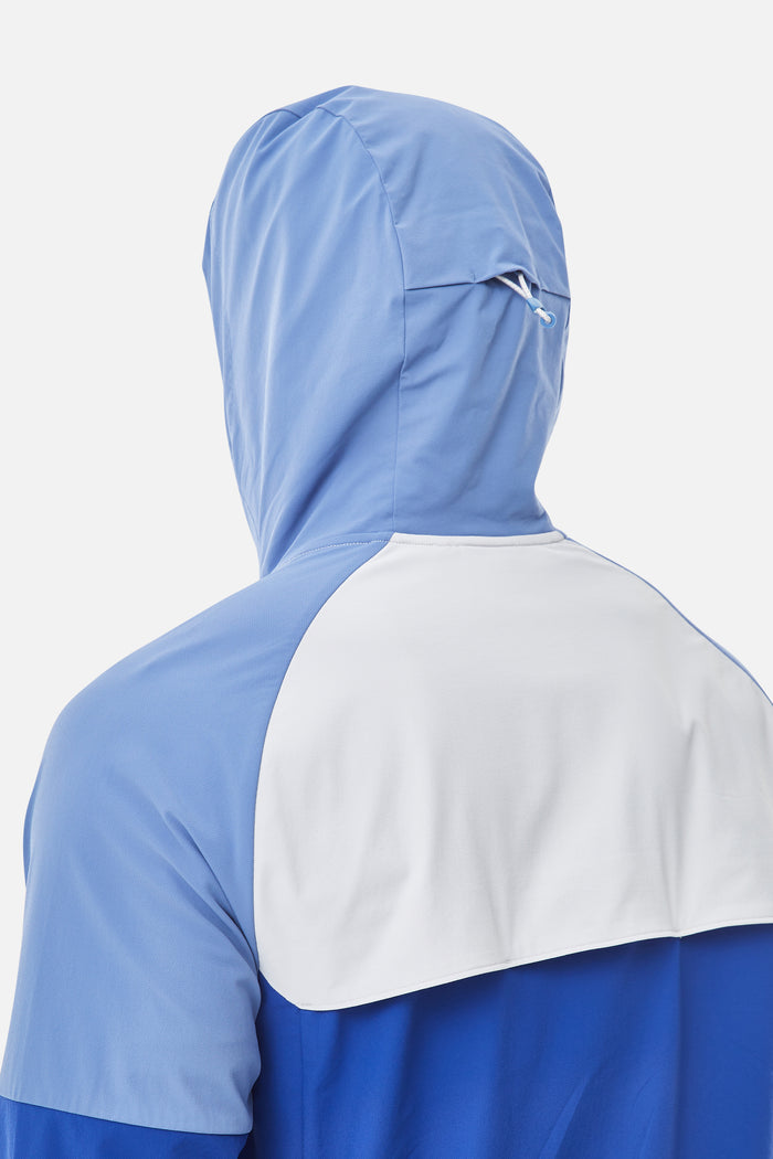 Vista Windbreaker - Space Blue/Blue Essence/Pixel Grey