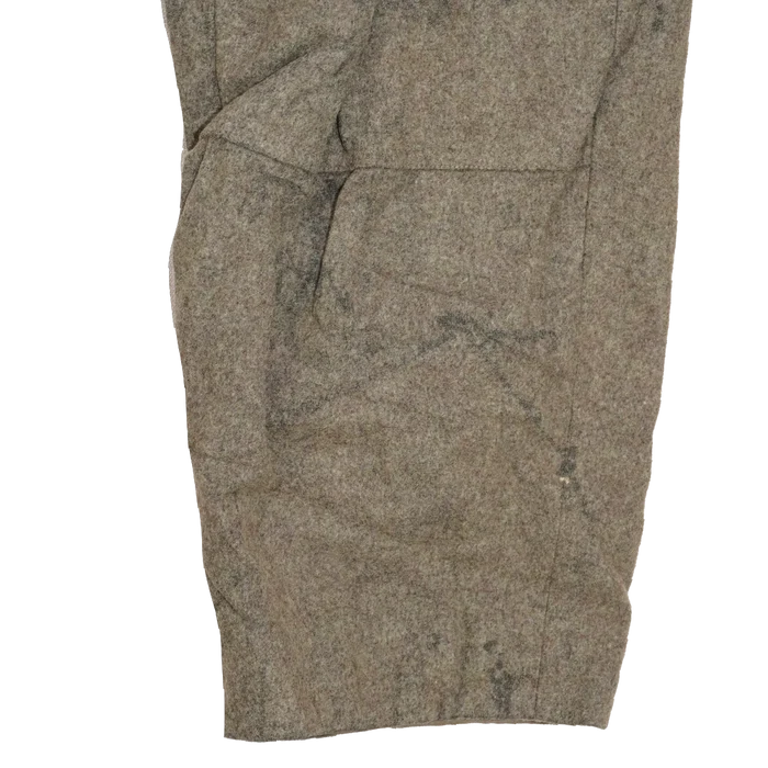 West German Wool Field Trousers - 166/78, Small - German Army Surplus - Combat Trousers