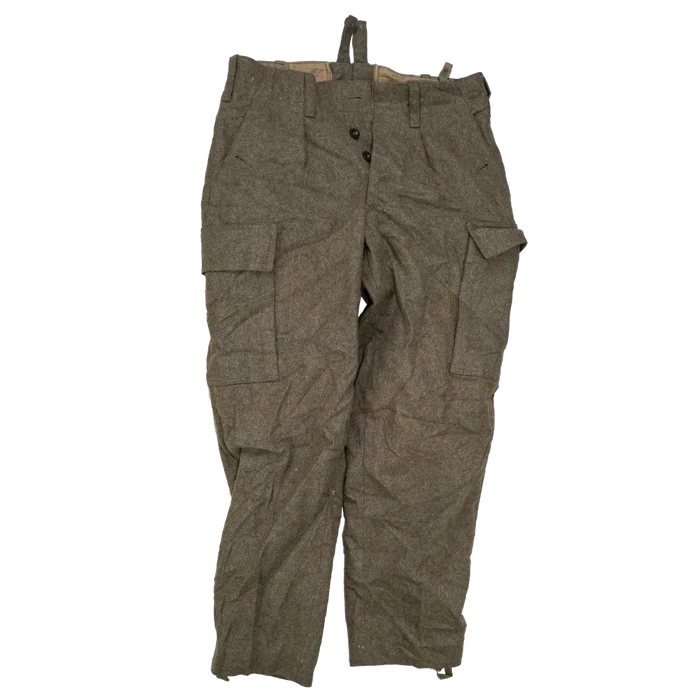 West German Wool Field Trousers - Medium - German Army Surplus - Combat Trousers