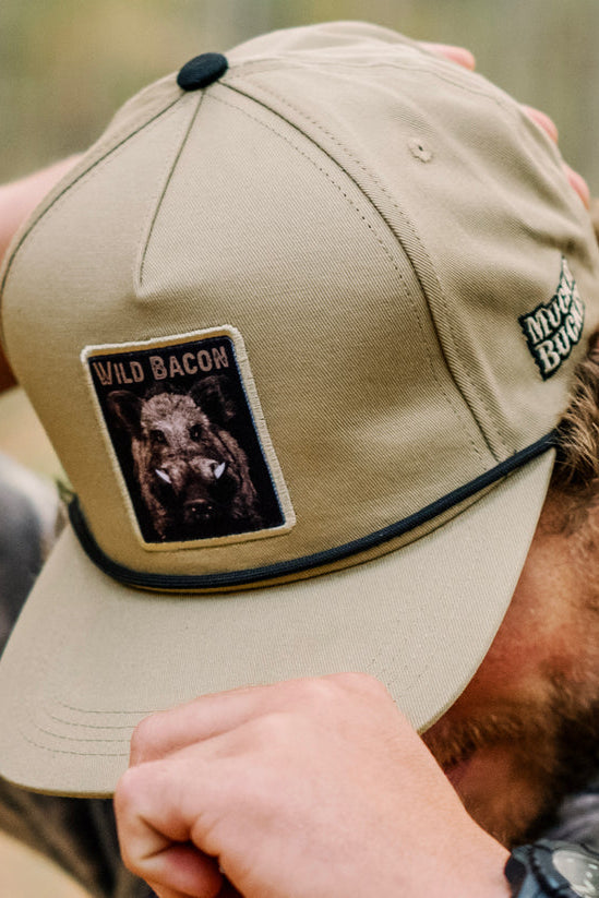 mucker bucket - wild bacon hog snapback
