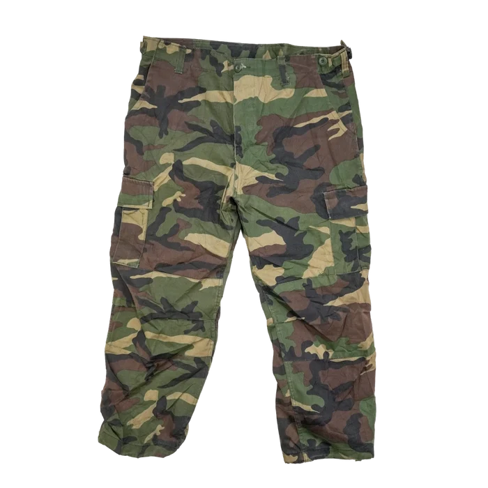 Winchester Woodland Camo BDU Trousers - 40, XLarge - Army & Outdoors - Combat Trousers