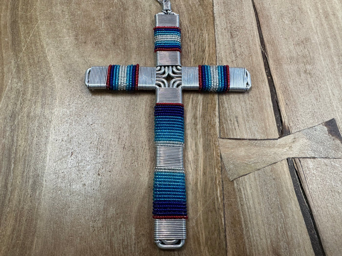 Wire & Bead cross