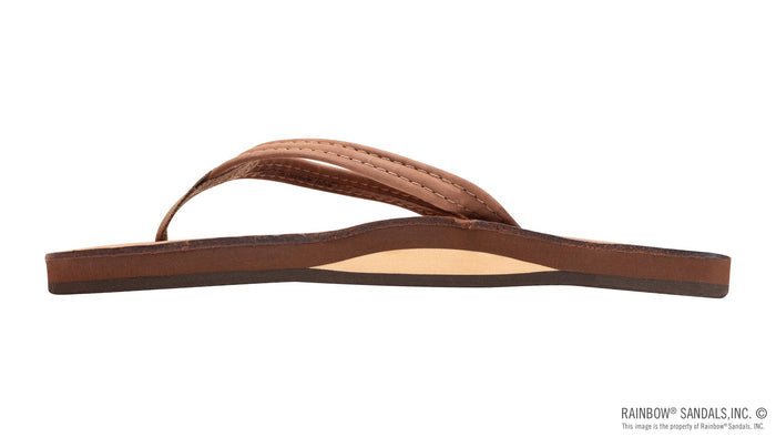 Women's Luxury Leather - Single Layer Arch Support with a 1/2" Narrow Strap