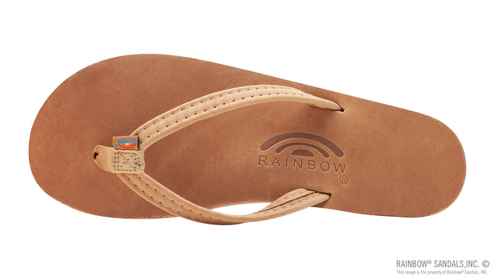 Women's Luxury Leather - Single Layer Arch Support with a 1/2" Narrow Strap