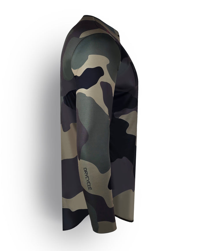 YOUTH S525 Jersey - GREEN CAMO
