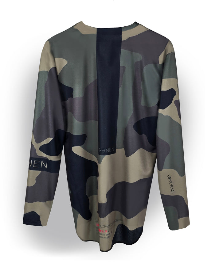 YOUTH S525 Jersey - GREEN CAMO