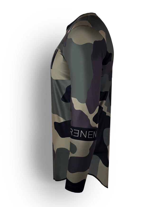 YOUTH S525 Jersey - GREEN CAMO