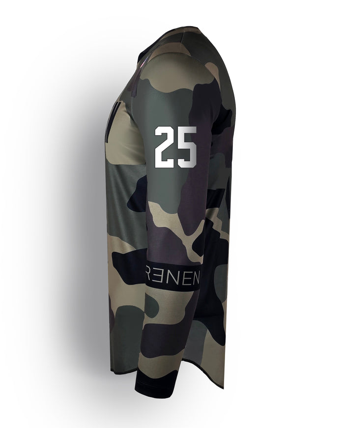 YOUTH S525 Jersey - GREEN CAMO