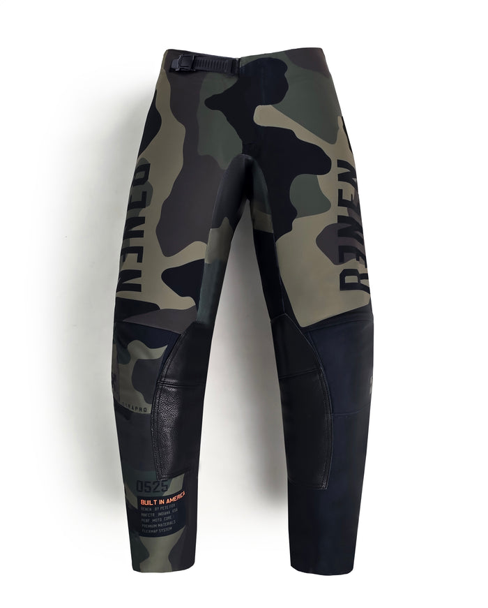 YOUTH S525 RACEPANT - Green Camo