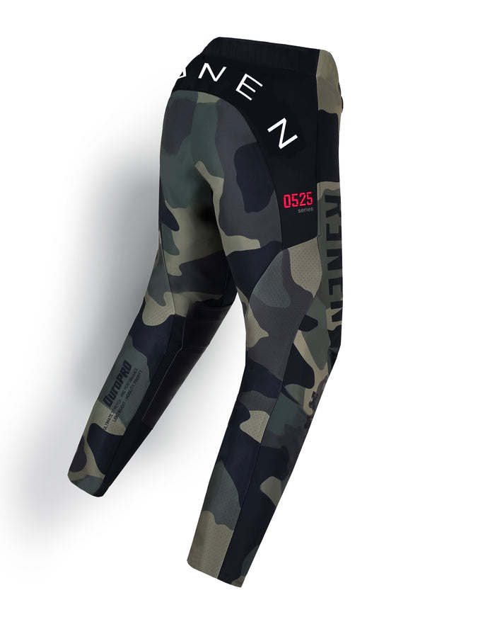YOUTH S525 RACEPANT - Green Camo