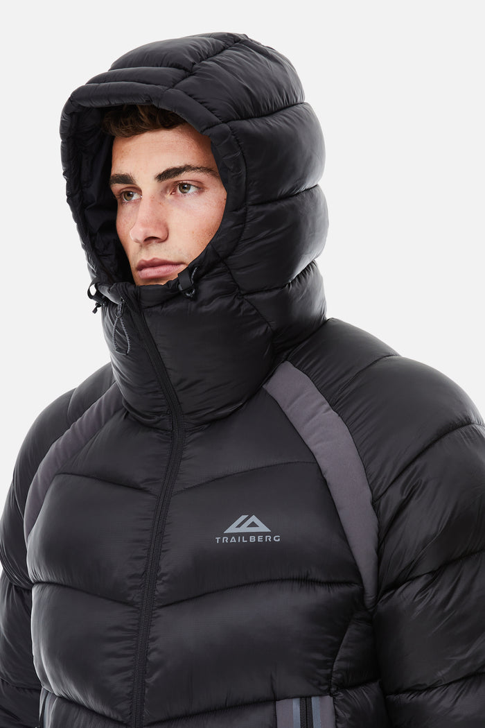 Zermat Insulated Jacket - Black/Volcano Grey